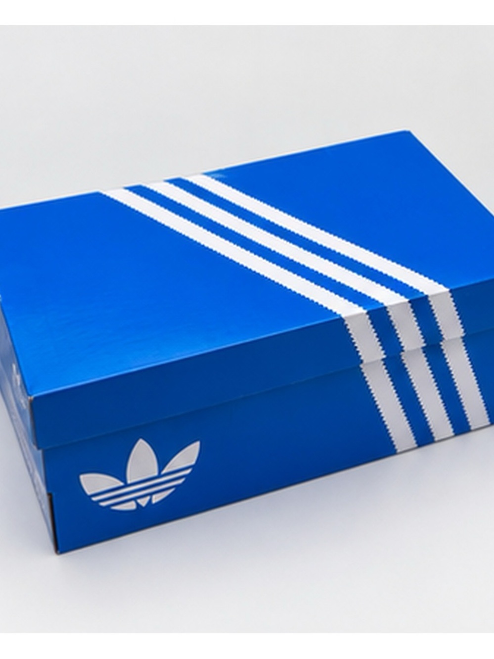 adidas Samba Sneakers in Brown, Gray and Cream with Gum Outsole - Picture 3 of 8